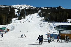 05 Lake Louise Ski Area On Mount Whitehorn From Bottom Of Chairlift and Gondola